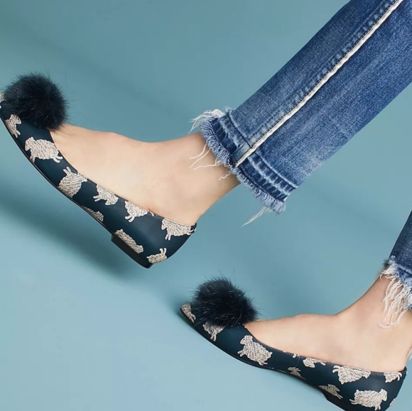 Sam Edleman Raddie Pointed Toe with PomPom - Picture 3 of 16